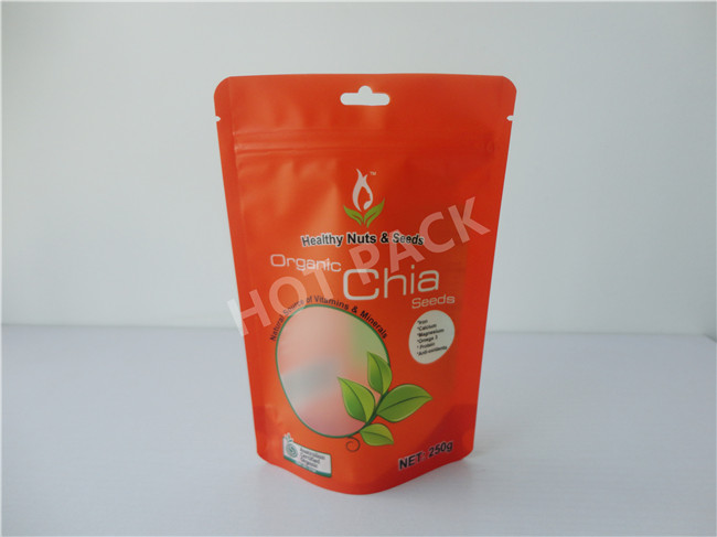 30 Days Triple Teatox Stand Up Tea Packaging Pouch With Zipper Plastic Material