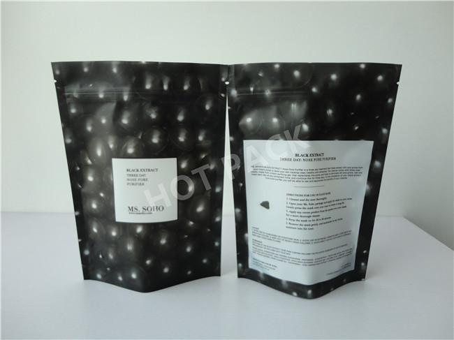 Organic Matcha Tea Stand Up Plastic Bags , Eco Friendly Stand Up Pouches