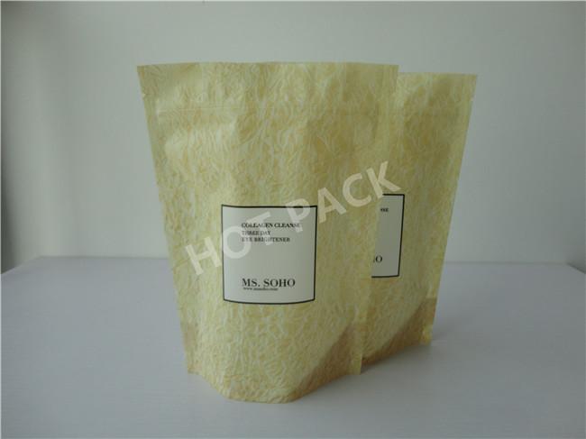 Coffee / Chinese Tea Plastic Packaging Pouch Bags Foil Gusseted Oxygen - Proof