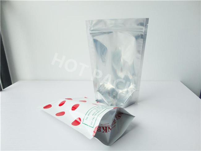 First Choice Candy  Laminated Packaging Stand Up Pouches With Red Color