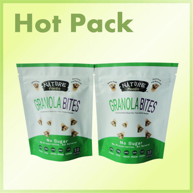 stand up zipper bag for bean flour