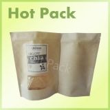 plastic bag kraft paper mylar bags with ziplock