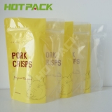 Plastic Zipper Bags For Seed Snack Sugar Dry Fruit Packing