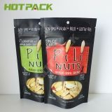 Stand Up Pouches With Zipper For Food Packaging