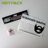 custom printed soft fish lure packaging bag baits