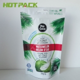 stand up plastic bag for coconut water powder