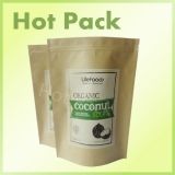 stand up pouch kraft paper for coconut sugar