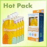 Baby food squeeze pouches for fruit puree packaging