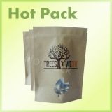 snack bag customized stand up kraft bag